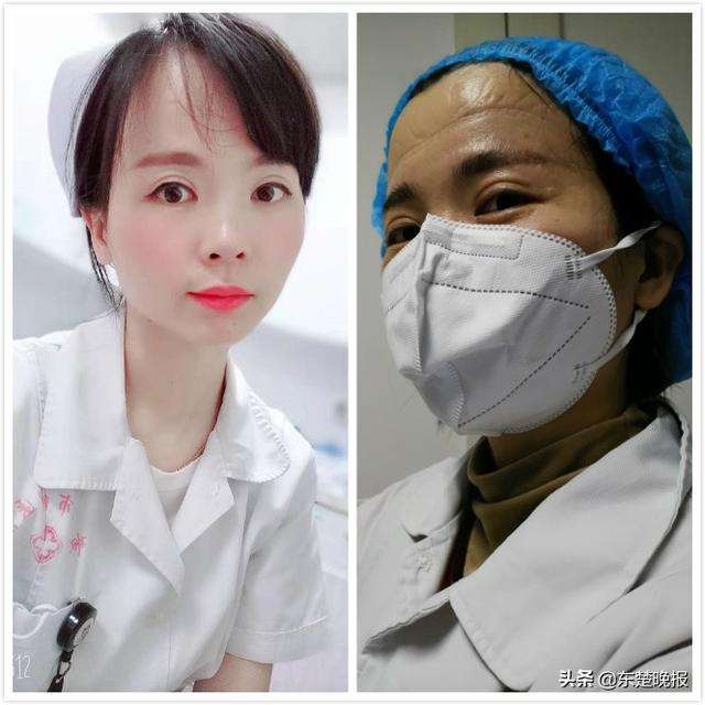 一下“老”20岁！黄石隔离区护士的照片让人泪目